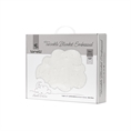 TWINKLE κουβερτα με αναγλυφο WHITE /συσκευασία/
